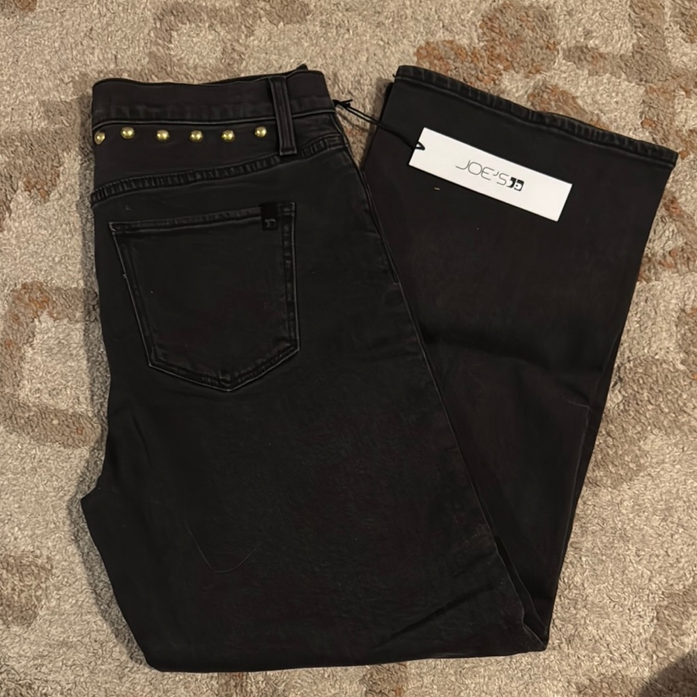 Joe's Black Studded Jeans